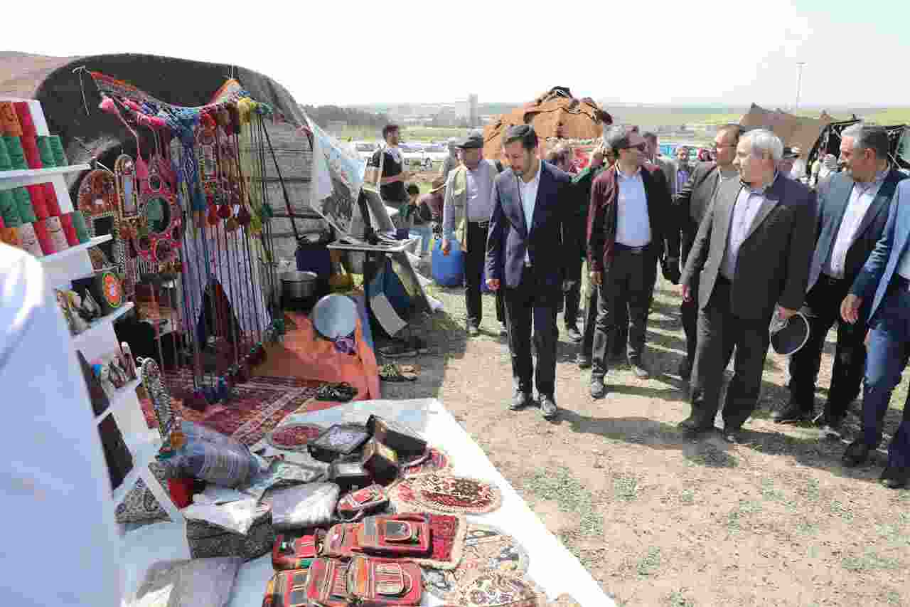حضور هنرمندان صنایع‌دستی در 28 غرفه جشنواره کوچ عشایر شاهسون مغان