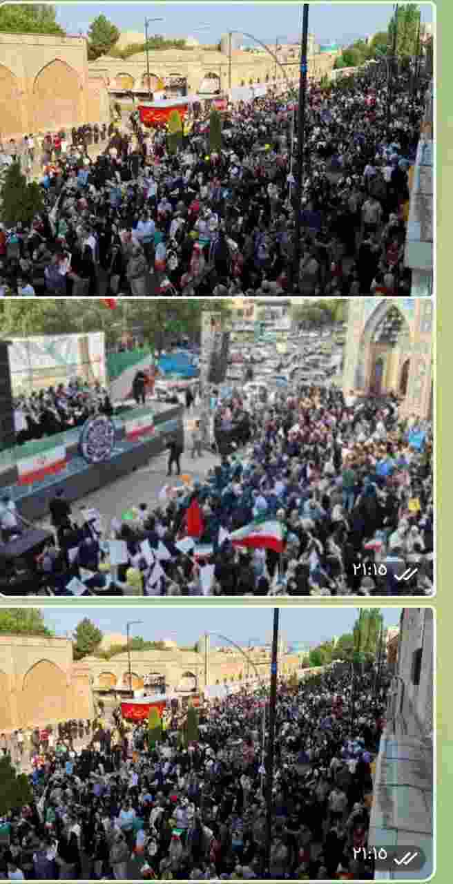 اجتماع باشکوه کیلومتری غدیر؛ تجلی همبستگی و مقاومت در اردبیل
